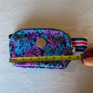 Lilly Pulitzer Jeanie Belt Bag crossbody low tide navy life of the party purse
